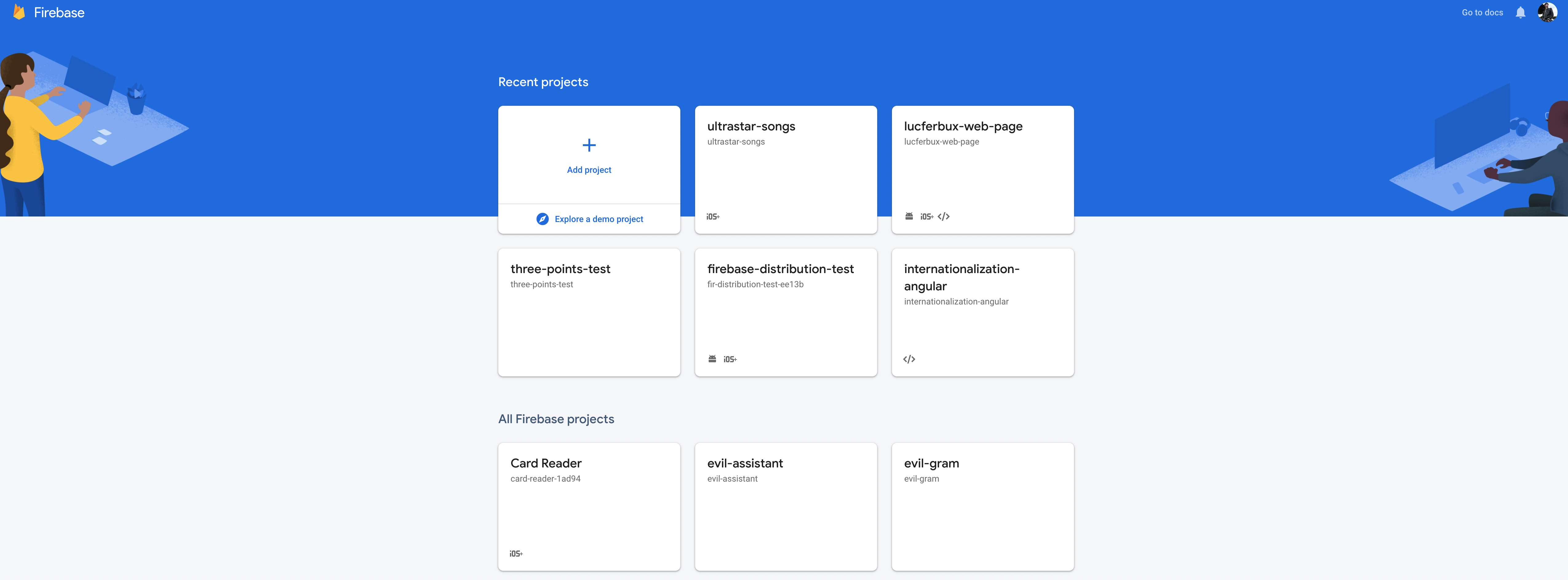 1 Creación de proyecto